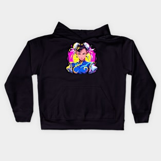 chun li Kids Hoodie